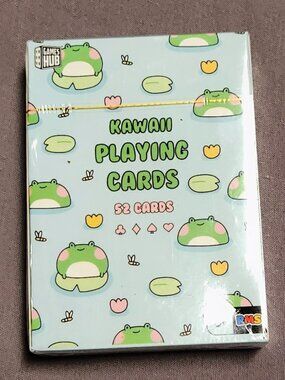 NWT Games Hub Kawaii (Frog) Kids Playing Cards